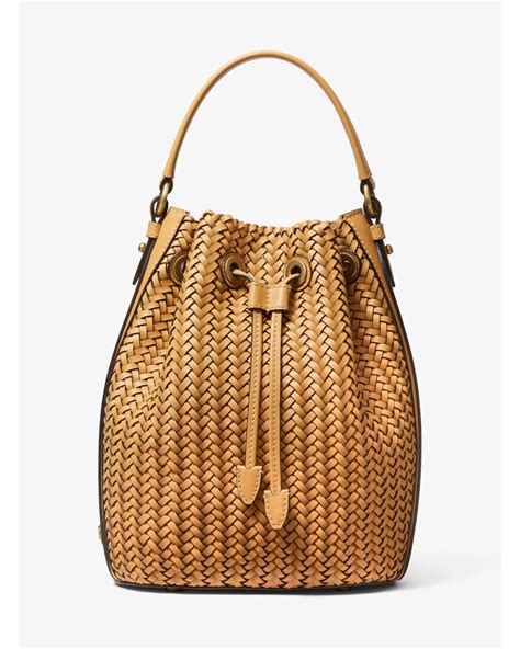 michael kors handbags woven leather|genuine leather michael kors handbags.